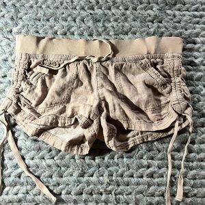 Rewind Women's Taupe Cargo Shorts